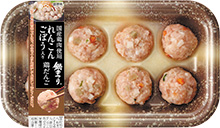 れんこん・ごぼう入り鶏だんご